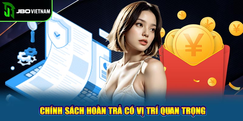 Chính sách hoàn trả có vị trí quan trọng